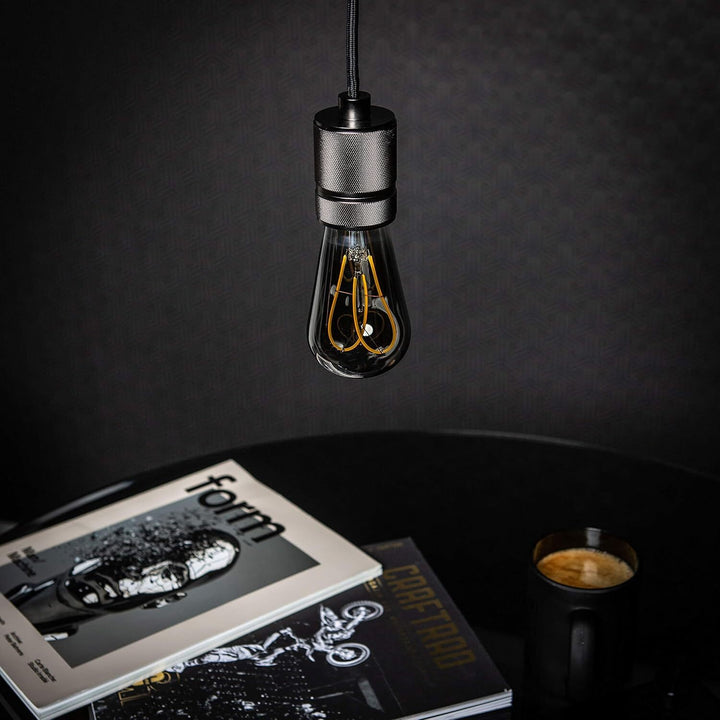 "Unperfekte" Teardrop smoked LED